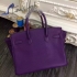 Hermes birkin 35cm original togo leather purple